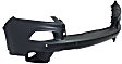 Front, Upper and Lower Upper - Primed, Lower - Textured Bumper Cover