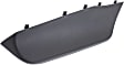 Front, Driver and Passenger Side Bumper Trim, Textured Black
