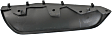 Front, Driver and Passenger Side Bumper Trim, Textured Black
