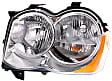 Driver and Passenger Side Halogen Headlight, With bulb(s), OE Replacement, CAPA Certified