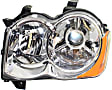 Driver and Passenger Side Headlights, without Bulbs, HID/Xenon, SRT Option Group 2, without HID Bulbs and ballast