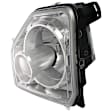 2009 Jeep Liberty - Driver and Passenger Side Halogen Headlight, With bulb(s), For Models Without Black Bezel and Fog Lights, OE Replacement