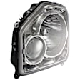 2009 Jeep Liberty - Driver and Passenger Side Halogen Headlight, With bulb(s), For Models Without Black Bezel and Fog Lights, OE Replacement