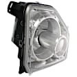 2009 Jeep Liberty - Driver and Passenger Side Halogen Headlight, With bulb(s), For Models Without Black Bezel and Fog Lights, OE Replacement
