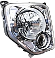 Driver and Passenger Side Halogen Headlight, With bulb(s), OE Replacement, CAPA Certified
