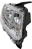 Driver and Passenger Side Halogen Headlight, With bulb(s), OE Replacement