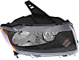 2015 Jeep Compass - Driver and Passenger Side Halogen Headlight, With bulb(s), OE Replacement