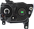 2015 Jeep Compass - Driver and Passenger Side Halogen Headlight, With bulb(s), OE Replacement