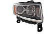 2014-2016 Jeep Grand Cherokee - Driver and Passenger Side Halogen Headlight, With bulb(s), OE Replacement