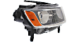 2014-2016 Jeep Grand Cherokee - Driver and Passenger Side Halogen Headlight, With bulb(s), OE Replacement