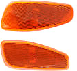 Front, Driver and Passenger Side Side Marker With bulb(s)