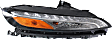 Front, Driver and Passenger Side Turn Signal Light, With bulb(s)
