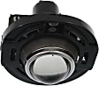 Front, Driver and Passenger Side Fog Lights, With Bulb(s), Halogen