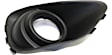 Front, Driver and Passenger Side Fog Light Trims, Primed