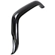 Front and Rear, Driver and Passenger Side Fender Flares, Textured Black, Thermoplastic, Bolt-On