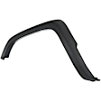 Front and Rear, Driver and Passenger Side Fender Flares, Textured Black, Thermoplastic, Bolt-On
