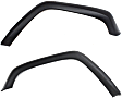 Front, Driver and Passenger Side Fender Flares, Textured Black, For Models Without Country Package