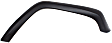 Front, Driver and Passenger Side Fender Flares, Textured Black, For Models Without Country Package