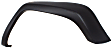 Front, Driver and Passenger Side Fender Flares, Textured Black, For Models Without Country Package