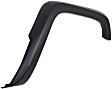 Front, Driver and Passenger Side Fender Flares, Textured Black, For Models Without Country Package
