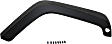 2018 Jeep Wrangler JK - Front and Rear, Driver and Passenger Side, Fender Flares, Textured Black