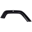 2008 Jeep Wrangler - Front and Rear, Driver and Passenger Side, Fender Flares, Front - Textured Black, Rear - Primed