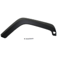 2008 Jeep Wrangler - Front and Rear, Driver and Passenger Side, Fender Flares, Front - Textured Black, Rear - Primed