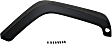 2016 Jeep Wrangler - Front, Driver and Passenger Side, Fender Flares, Textured Black