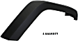 2016 Jeep Wrangler - Front, Driver and Passenger Side, Fender Flares, Textured Black