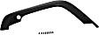 2016 Jeep Wrangler - Front, Driver and Passenger Side, Fender Flares, Textured Black