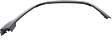 Front, Driver and Passenger Side Fender Flares, Textured Black, For Models without Off Road Package, Except Trailhawk Model