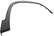 Front, Driver and Passenger Side Fender Flares, Textured Black, For Models without Off Road Package, Except Trailhawk Model