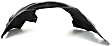 Front, Driver and Passenger Side, Fender Liner