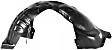 Front, Driver and Passenger Side, Fender Liner