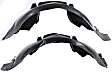 Front, Driver and Passenger Side, Fender Liner