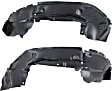 Front, Driver and Passenger Side, Fender Liner