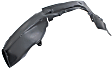 Front, Driver and Passenger Side, Fender Liner