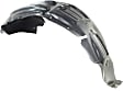 2015 Jeep Cherokee - Front, Driver and Passenger Side Fender Liner, Type 1, For Models Without Off Road Package