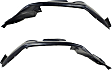Front, Driver and Passenger Side, Fender Liner