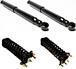 2011 Dodge Nitro - Front and Rear, Driver and Passenger Side Shock and Fully Loaded Strut