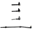 Front, Driver and Passenger Side, Inner and Outer Tie Rod End