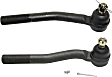 Front, Driver and Passenger Side, Outer Tie Rod Ends