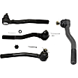 Front, Driver and Passenger Side, Inner and Outer Tie Rod End