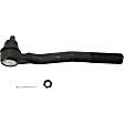 Front, Driver and Passenger Side, Inner and Outer Tie Rod End