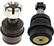 Front, Driver and Passenger Side, Upper and Lower Ball Joints