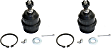 Front, Driver and Passenger Side, Lower Ball Joints