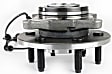 2003 Ford Expedition XLT - Front Wheel Hub, RWD, 6 Lugs, With Bearing, With Sensor