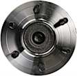 2003 Ford Expedition XLT - Front Wheel Hub, RWD, 6 Lugs, With Bearing, With Sensor