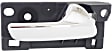 Front or Rear, Driver and Passenger Side Primed Interior Door Handle