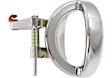 Front or Rear, Driver and Passenger Side Chrome Interior Door Handle, Without Door Lock Hole, Sport Utility